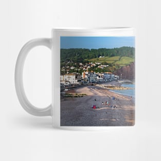 Sidmouth Seafront and Beach Mug